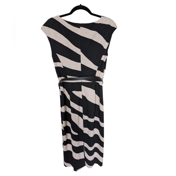 Max Mara Studio Zebra Print Midi Dress sz M - Picture 2 of 11
